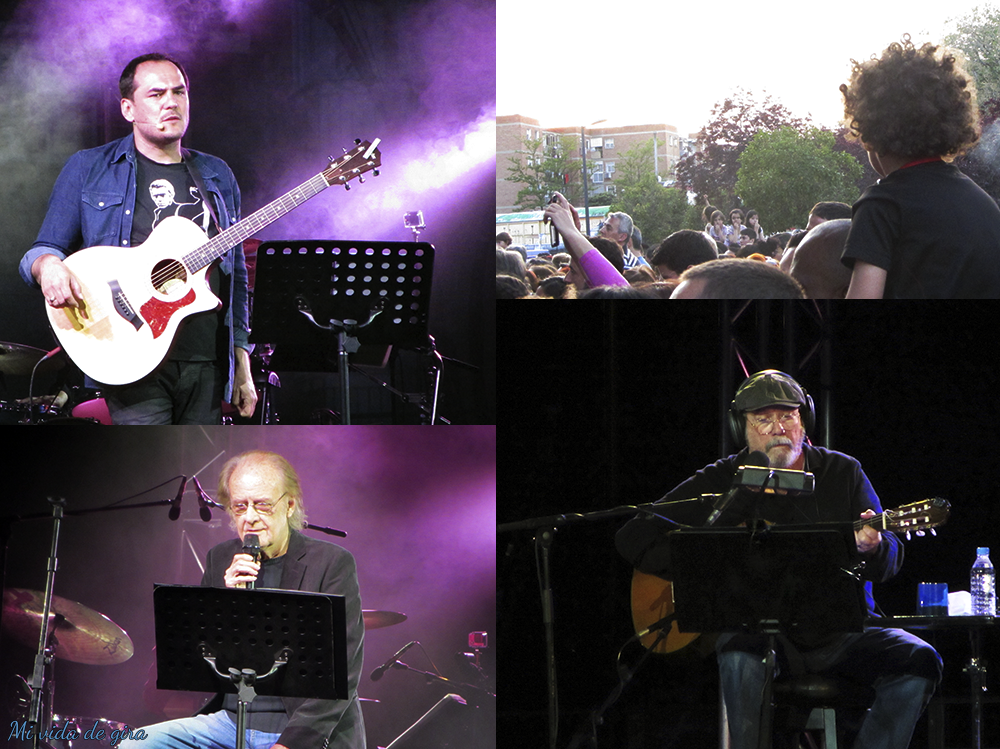 Silvio, Aute, Serrano y Pastor en Vallecas en 2016