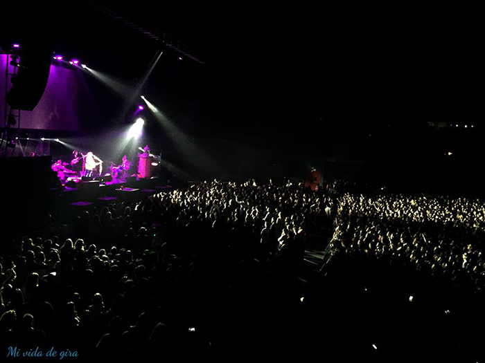Andrés Suárez en el Palacio de los Deportes de Madrid