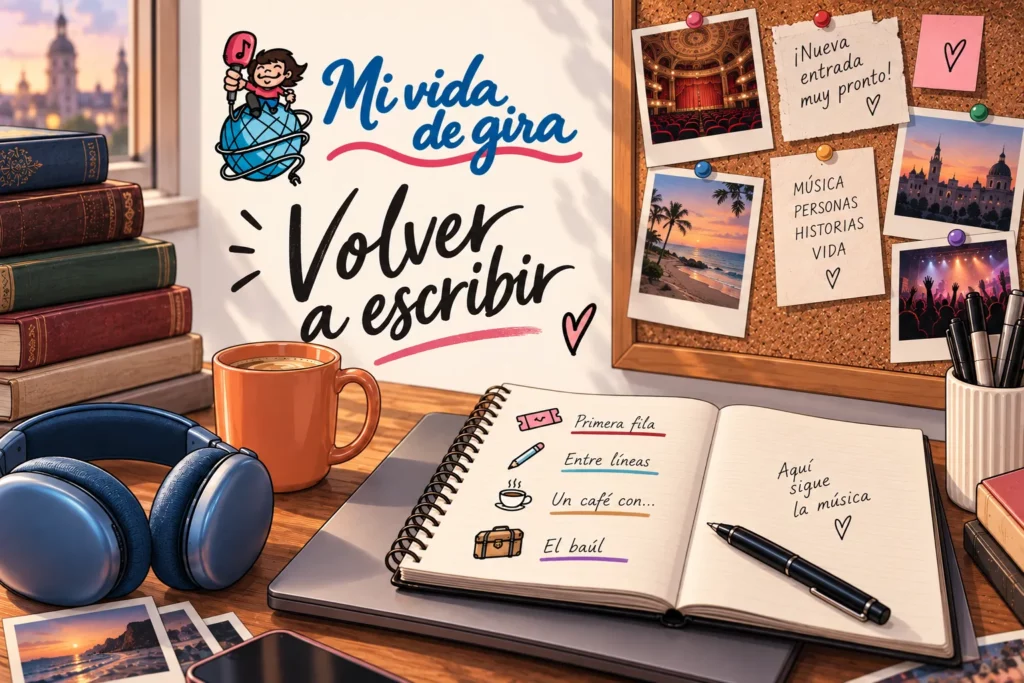 Mi vida de gira - Volver a escribir